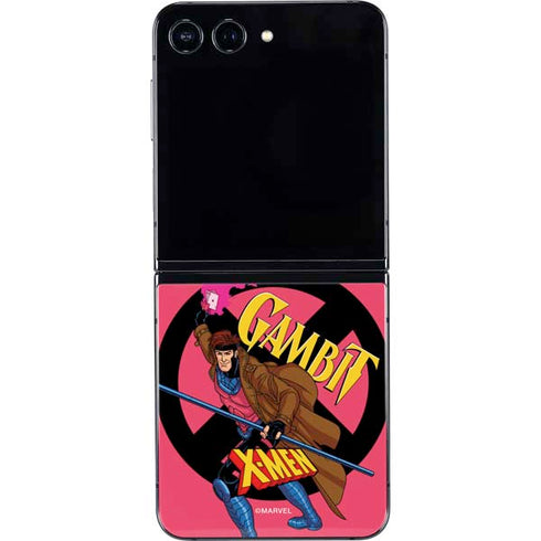 Marvel X-Men Gambit Galaxy Z Flip5 5G Skin